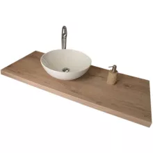   Sapho AVICE mosdótartó pult 140x49,5 cm, roveri tölgy AV144