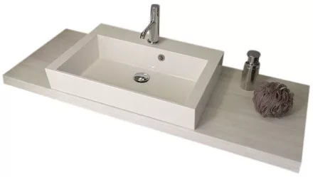 Sapho AVICE mosdótartó pult 210 x 49,5 cm, AV215