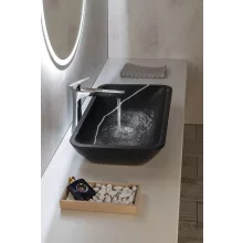   Sapho Axamite magasított mosdócsaptelep, hosszított kifolyóval, króm AX06