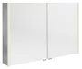 Sapho Alix tükrösszekrény LED világítással 106x70x17,5 cm, ezüst tölgy AX106-0011
