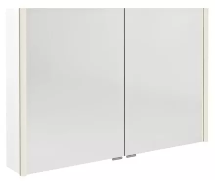 Sapho Alix tükrösszekrény LED világítással 106x70x17,5 cm, fényes fehér AX106-0030