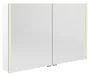 Sapho Alix tükrösszekrény LED világítással 106x70x17,5 cm, fényes fehér AX106-0030