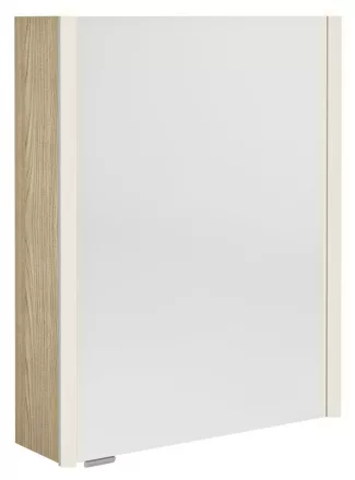 Sapho Alix tükrös szekrény LED világítással 56x70 cm, bardíni szilva AX156-0013