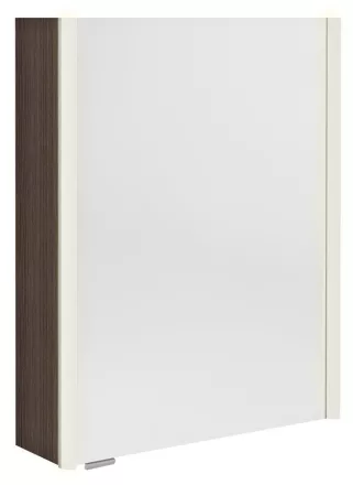 Sapho Alix tükrös szekrény LED világítással 56x70 cm, rusztikus fenyő AX156-0016