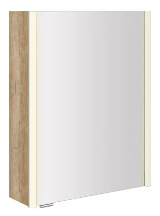 Sapho Alix tükrös szekrény LED világítással 56x70 cm, alabama tölgy AX156-0022