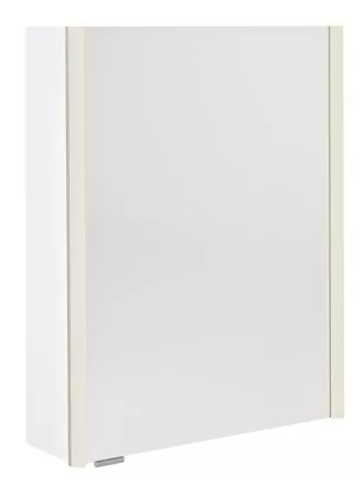 Sapho Alix tükrös szekrény LED világítással 56x70 cm, fényes fehér AX156-0030