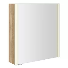   Sapho Alix tükrös szekrény LED világítással 66x70 cm, alabama tölgy AX166-0022