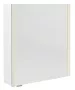 Sapho Alix tükrös szekrény LED világítással 66x70 cm, fényes fehér AX166-0030