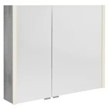   Sapho Alix tükrös szekrény LED világítással 86x70 cm, ezüst tölgy AX186-0011