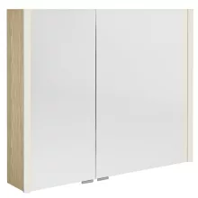   Sapho Alix tükrös szekrény LED világítással 86x70 cm, bardíni szilva AX186-0013