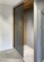 Polysan Architex Line beépítési szett max szélesség 160 cm padlóhoz / falhoz / mennyezethez, matt fekete AXL2816B