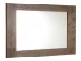 Sapho Brand fürdőszobai tükör fa kerettel 1000x800 mm, pácolt lucfenyő BA056S