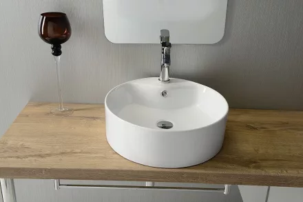 Sapho Yakarta kerámia mosdó 46 cm, fehér BH7021