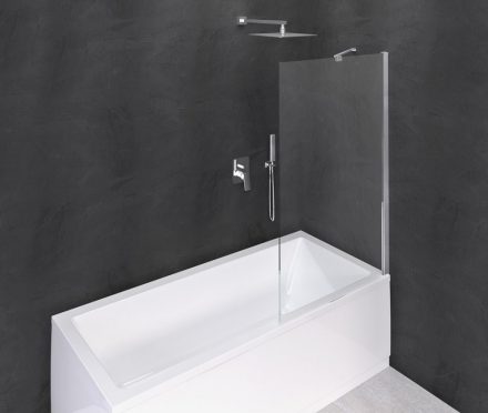 Polysan Modular Shower kádparaván 100x150 cm, transzparent üveg BMS1-100