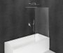Polysan Modular Shower kádparaván 100x150 cm, transzparent üveg BMS1-100