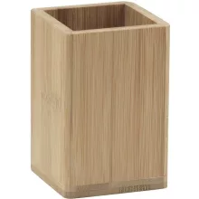 Sapho Bonnie álló bambusz fogkefetartó barna.