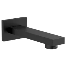 Sapho fali kifolyócső 160 mm, matt fekete BO412