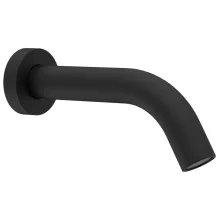 Sapho fali réz kifolyócső 174 mm, matt fekete BO512