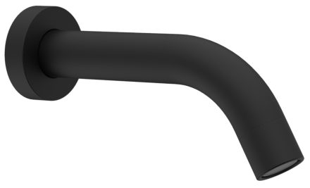 Sapho fali réz kifolyócső 174 mm, matt fekete BO512