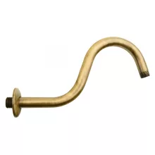 Sapho S-forma zuhanykar 30cm, bronz BR556