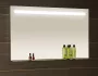 Sapho Breto tükör üveg polccal és LED világítással 100x60 cm, ezüst BT100