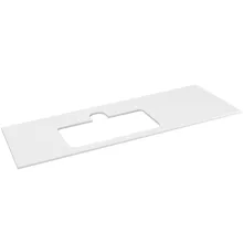   Sapho Brahea Rockstone mosdópult 131x51x2 cm, balos/matt fehér BT132-0101-L