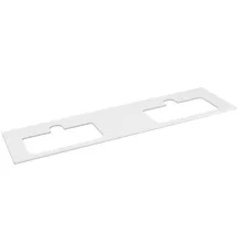   Sapho Brahea Rockstone mosdópult 171x51x2 cm, matt fehér BT172-0101