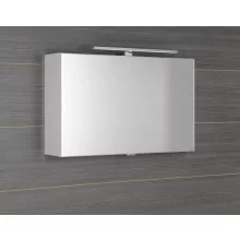   Sapho Cloe polcos tükrösszekrény LED világítással 80x50x18 cm, fehér CE080-0030