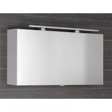   Sapho CLOE fürdőszobai tükrösszekrény LED világítással 100x50x18 cm, fehér CE100-0030
