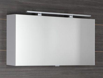 Sapho CLOE fürdőszobai tükrösszekrény LED világítással 100x50x18 cm, fehér CE100-0030