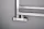 Sapho Cube Twin csatlakozó készlet sarok radiátorszeleppel, 50 mm bekötéssel, jobbos, csiszolt inox CP582S