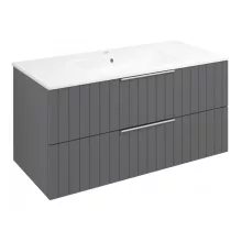   Sapho Cirasa mosdótartó szekrény 2 fiókkal 99,8x52x46 cm, carina strip CR100-4141S