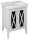 Sapho Cross két ajtós mosdótszekrény 55x81x43 cm, antik fehér CR260