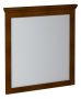 Sapho CROSS keretes tükör 73x80cm, barna kerettel CR312