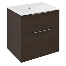   Sapho Cirasa mosdótartó szekrény 2 fiókkal 59,3x64x46 cm, rusztikus fenyő CR601-1616