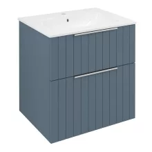   Sapho Cirasa mosdótartó szekrény 2 fiókkal 59,3x64x46 cm, siena strip CR601-4242S
