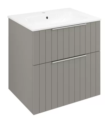 Sapho Cirasa mosdótartó szekrény 2 fiókkal 59,3x64x46 cm, agila strip CR601-4343S