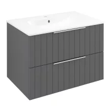   Sapho Cirasa mosdótartó szekrény 2 fiókkal 69,8x52x46 cm, carina strip CR701-4141S