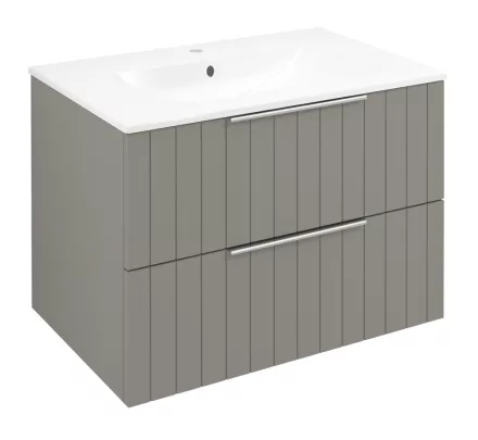 Sapho Cirasa mosdótartó szekrény 2 fiókkal 69,8x52x46 cm, agila strip CR701-4343S