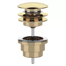 Sapho Click-Clack mosdólefolyó 5/4“, arany kivitelben