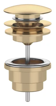 Sapho Click-Clack mosdólefolyó 5/4“, matt arany kivitelben