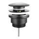 Sapho Click-Clack mosdólefolyó 1“1/4, fekete CV1002B