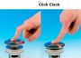 Sapho Click-Clack mosdólefolyó 1“1/4, króm CV1002