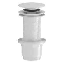 Sapho klik-klak mosdólefolyó 5/4, 10-80mm, fehér CV1132W