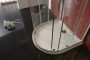 Polysan Lucis Line félköríves zuhanykabin 90x90 cm, átlátszó üveggel, króm profil DL3615