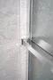 Polysan walk-in zuhanypolc törölközőtartóval EG1410 méretre vágható 60-140 cm Saniterline