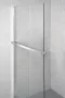 Polysan walk-in zuhanypolc törölközőtartóval EG1410 méretre vágható 60-140 cm Saniterline