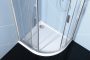 Polysan Easy Line íves zuhanykabin 190x120x90 cm transzparent üveg, króm EL2715
