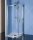 Polysan Easy Line íves zuhanykabin 190x100x80 cm transzparent üveg, króm EL2915
