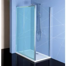   Polysan Easy Line oldalfal 90x190 cm Transzparent üveg, króm EL3315